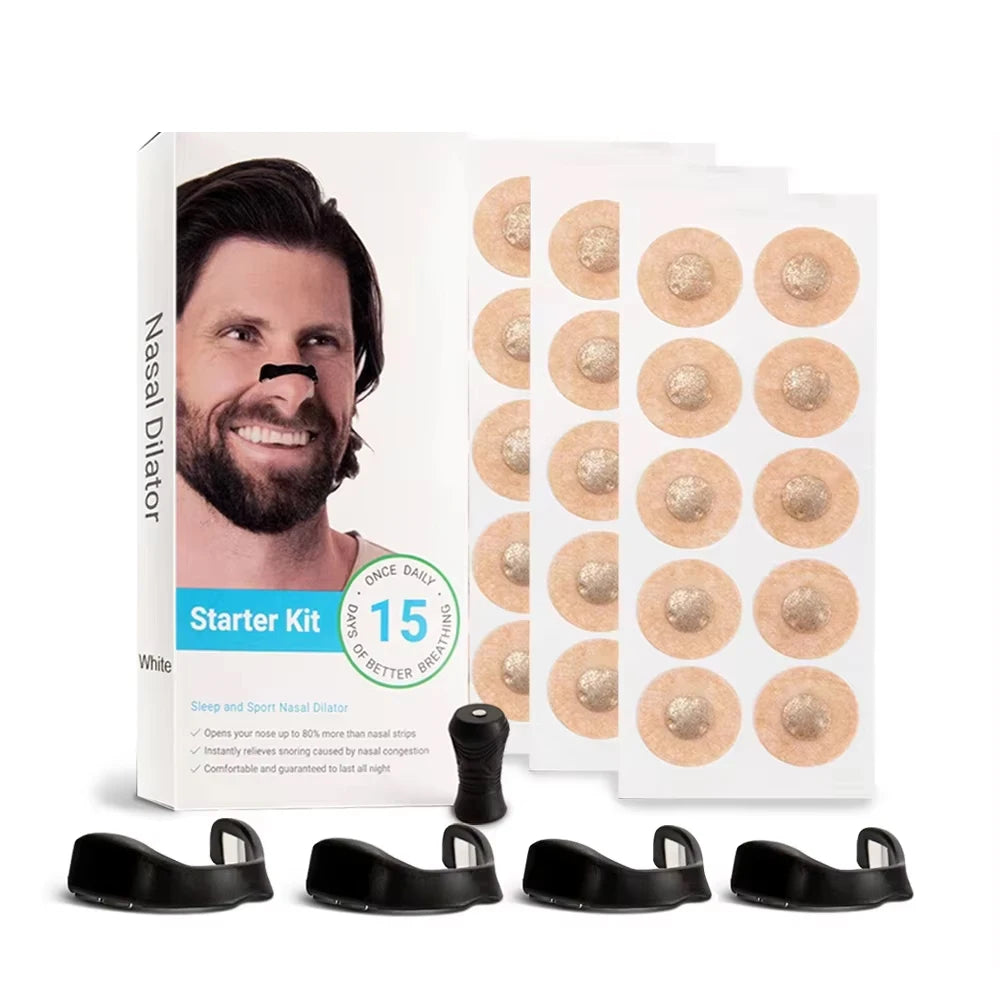 Sports Nasal Strips Magnetic Nose Dilator Increase Sports Air Intake Improve Sleeping Reduce Snoring Magnetic Nasal Strips