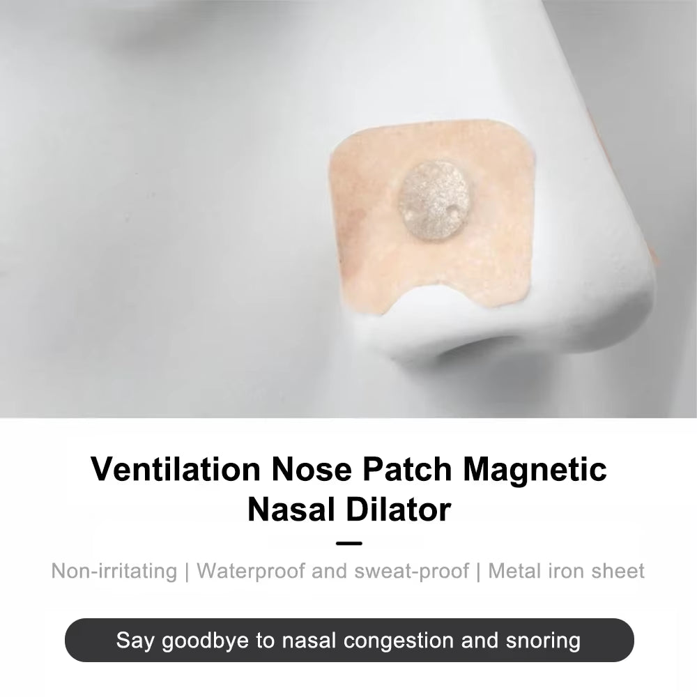Sports Nasal Strips Magnetic Nose Dilator Increase Sports Air Intake Improve Sleeping Reduce Snoring Magnetic Nasal Strips